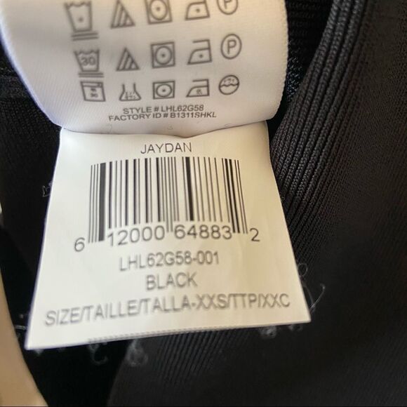 Bcbgmaxazria-jaydan black Bodycon Mini Dress - Picture 12 of 12